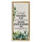 Stupell Industries Jesus & Germs Hygiene Framed Floater Canvas Wall Art Design by Kim Allen